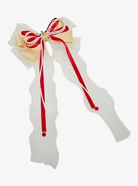 Disney Beauty and The Beast Belle Ribbon Hair Bow - BoxLunch Exclusive