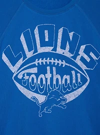 NFL Detroit Lions Football Women's Crewneck — BoxLunch Exclusive