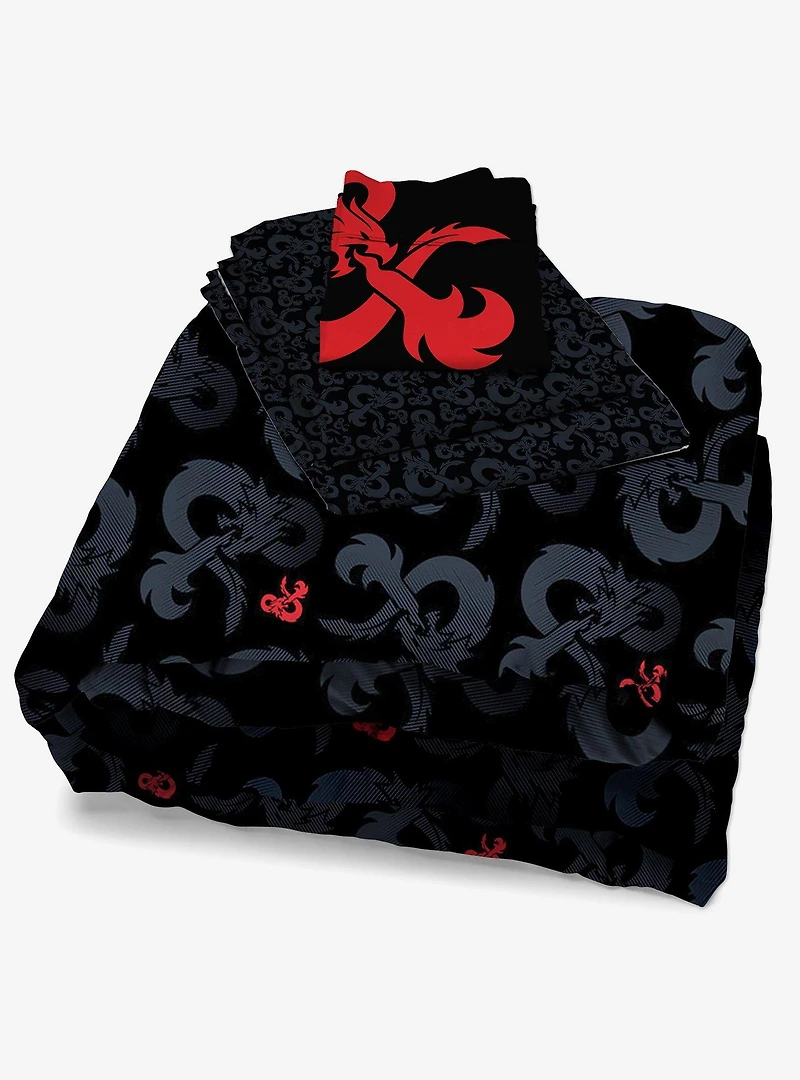 Dungeons & Dragons Iconic Ampersand Twin Bed in a Bag