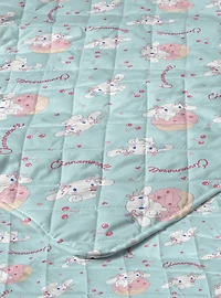 Cinnamoroll Cherry Cupcake Quilted Throw Blanket