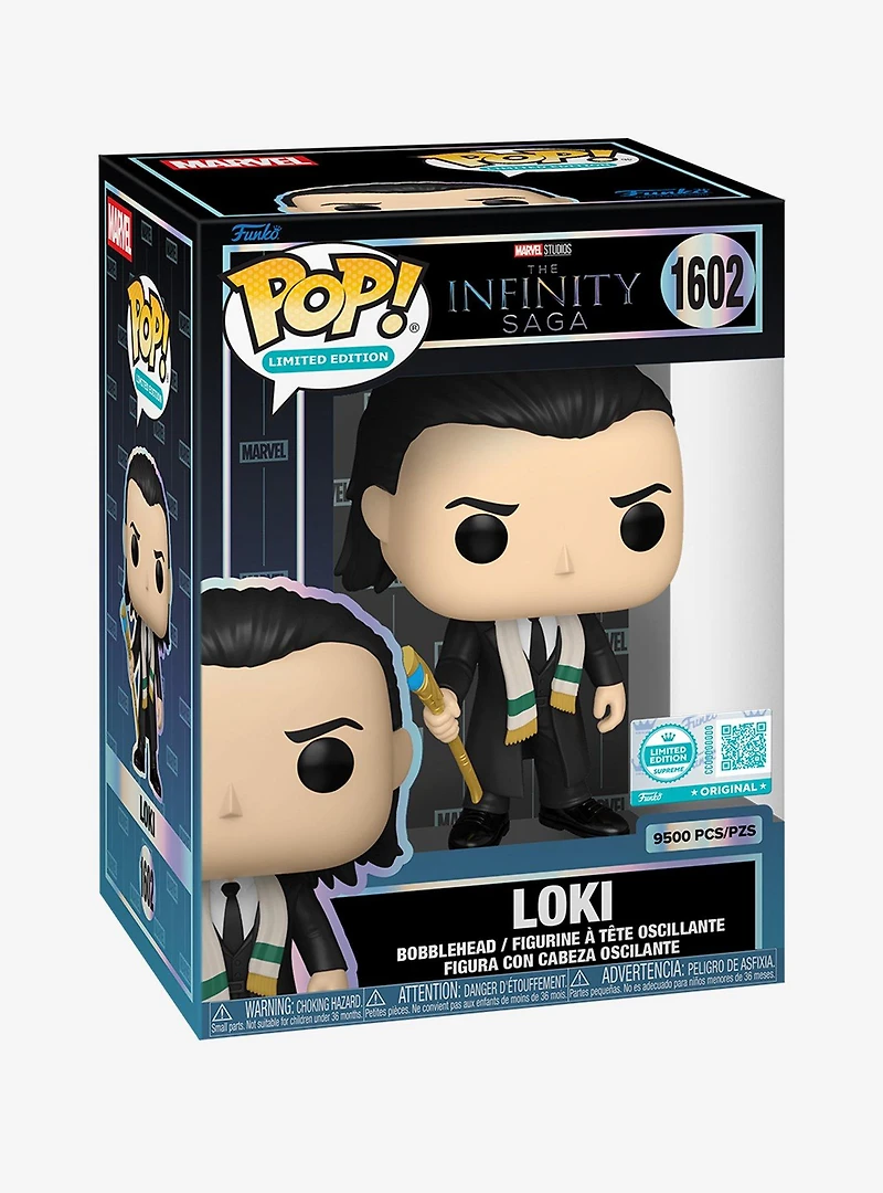 Funko Pop! Limited Edition Marvel The Infinity Sage Loki Vinyl Bobblehead Figure - BoxLunch Exclusive
