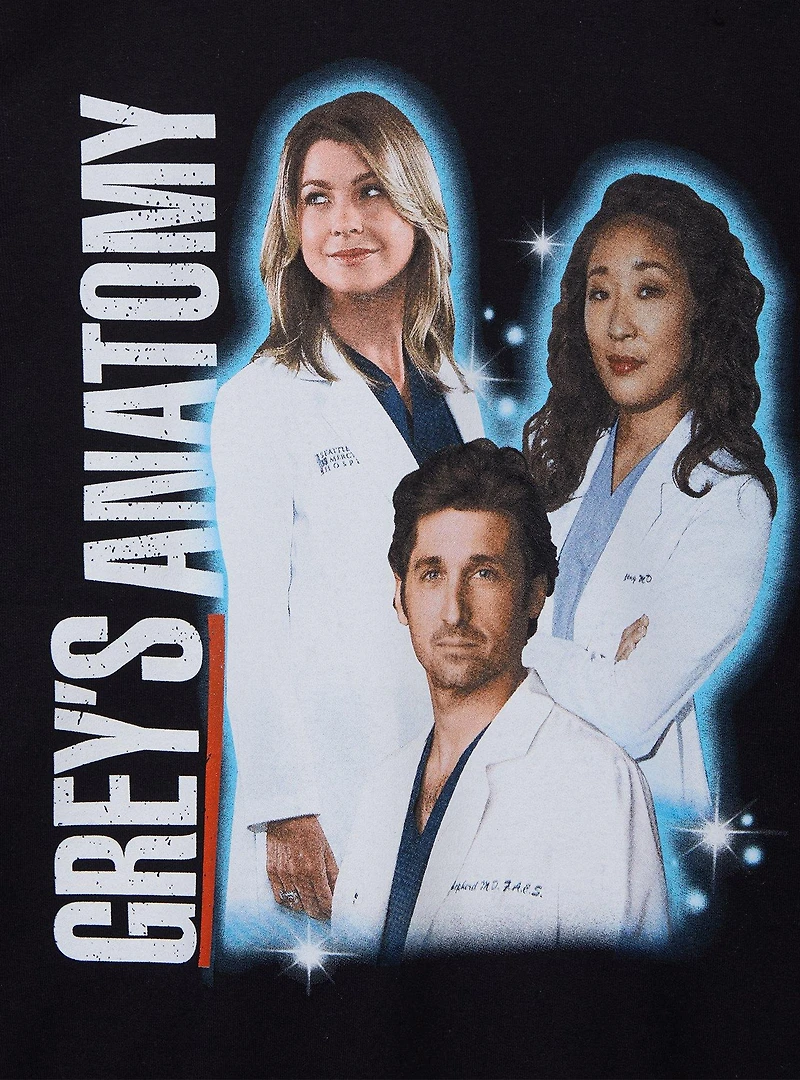 Grey's Anatomy Characters Multi-Portrait Crewneck - BoxLunch Exclusive