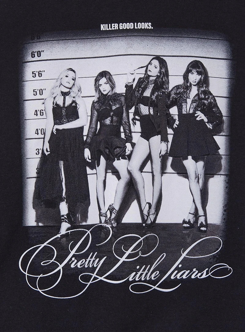 Pretty Little Liars Tonal Group Portrait Crewneck - BoxLunch Exclusive