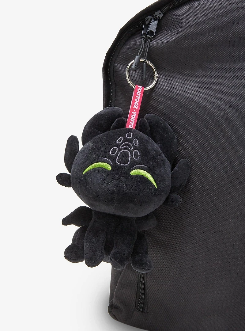 DreamWorks How To Train Your Dragon Toothless Plush Clip