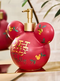 Disney Mickey Mouse More Holly Holiday Ornament Soap Pump - BoxLunch Exclusive