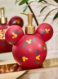 Disney Mickey Mouse More Holly Holiday Ornament Soap Pump - BoxLunch Exclusive