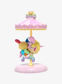 tokidoki Sanrio Hello Kitty and Friends Sweet Pink Carousel U*SA*HA*NA & Can Can Figure (Special Edition)