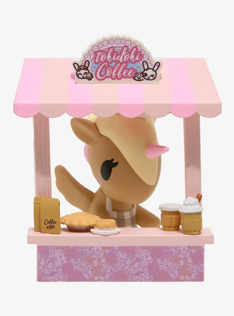 tokidoki Unicorno Farmers Market Cafe Cuties Coffee Bar Vinyl Figure