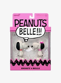 Super7 Peanuts Snoopy & Belle Figure Set