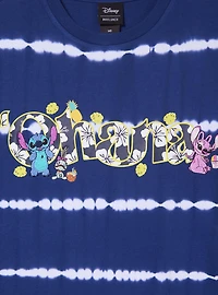 Disney Lilo & Stitch Ohana Tie-Dye Women's Cropped T-Shirt - BoxLunch Exclusive