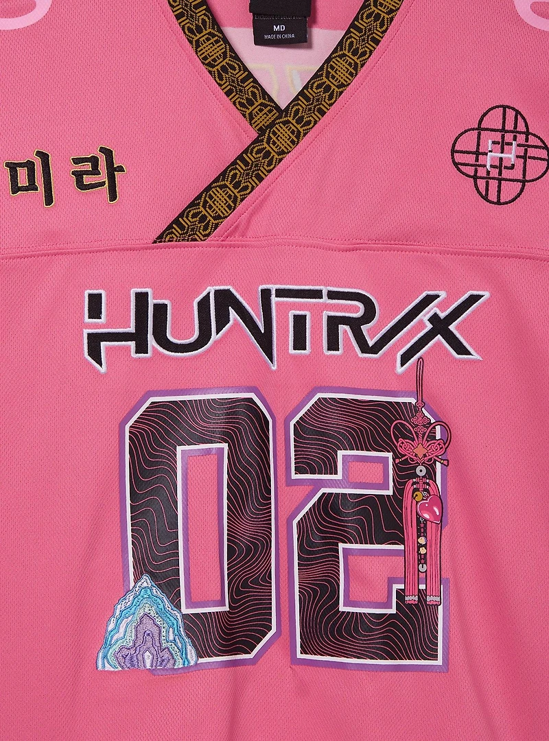 KPop Demon Hunters Mira Women's Cropped Football Jersey - BoxLunch Exclusive