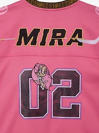 KPop Demon Hunters Mira Women's Cropped Football Jersey - BoxLunch Exclusive