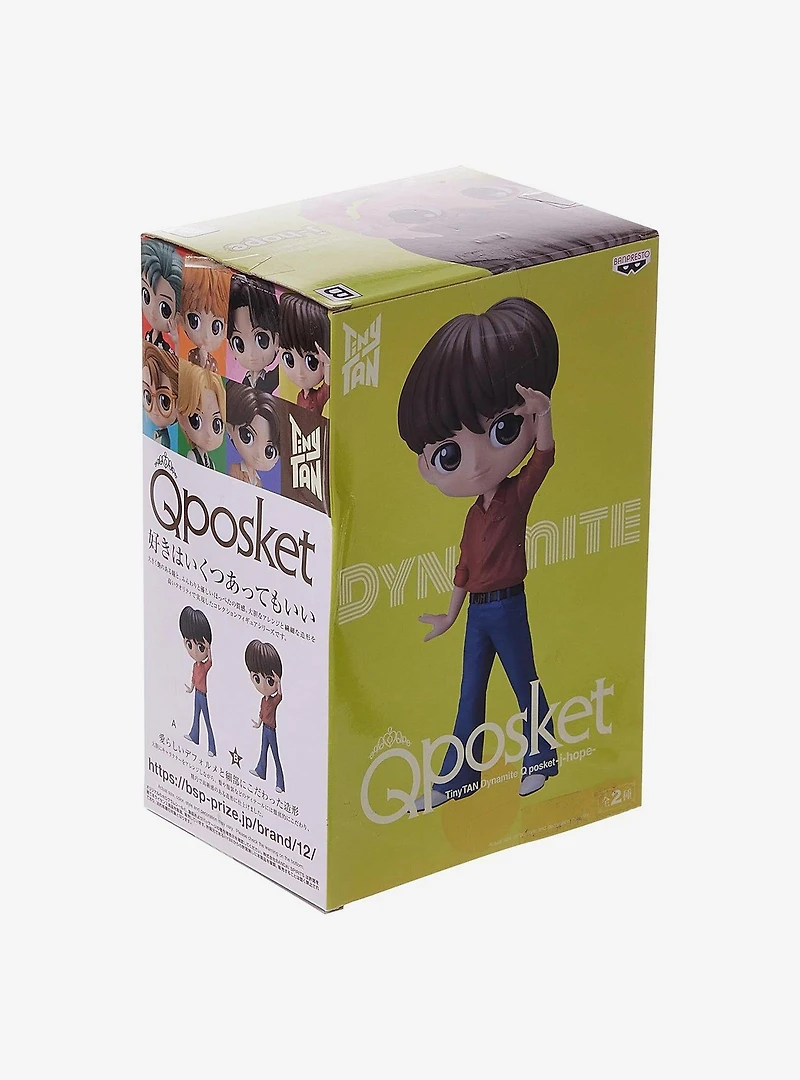 BanPresto Tinytan Dynamite Q Posket j-hope Version B Statue