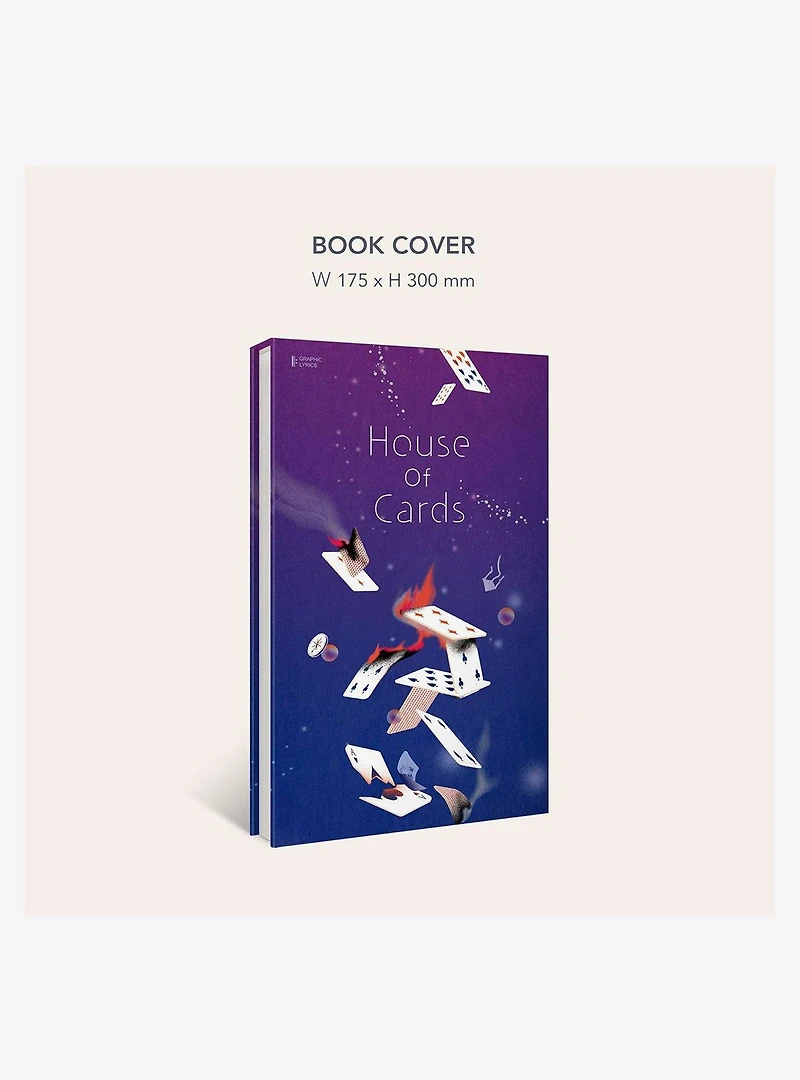 BTS House Of Cards (Graphic Lyrics Vol.3) Vinyl LP