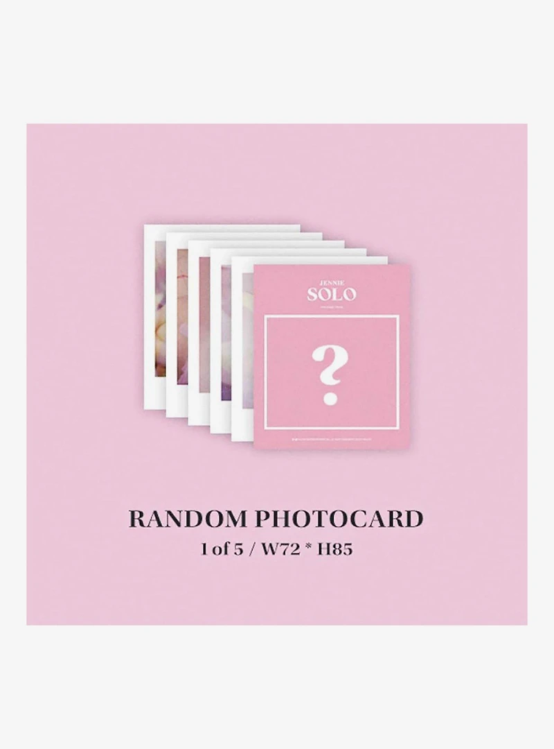 Jennie Solo Photobook Solo Photobook Vinyl LP