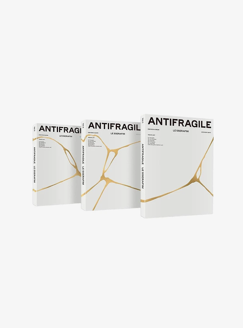 LE SSERAFIM Antifragile Midnight Onyx Vinyl LP