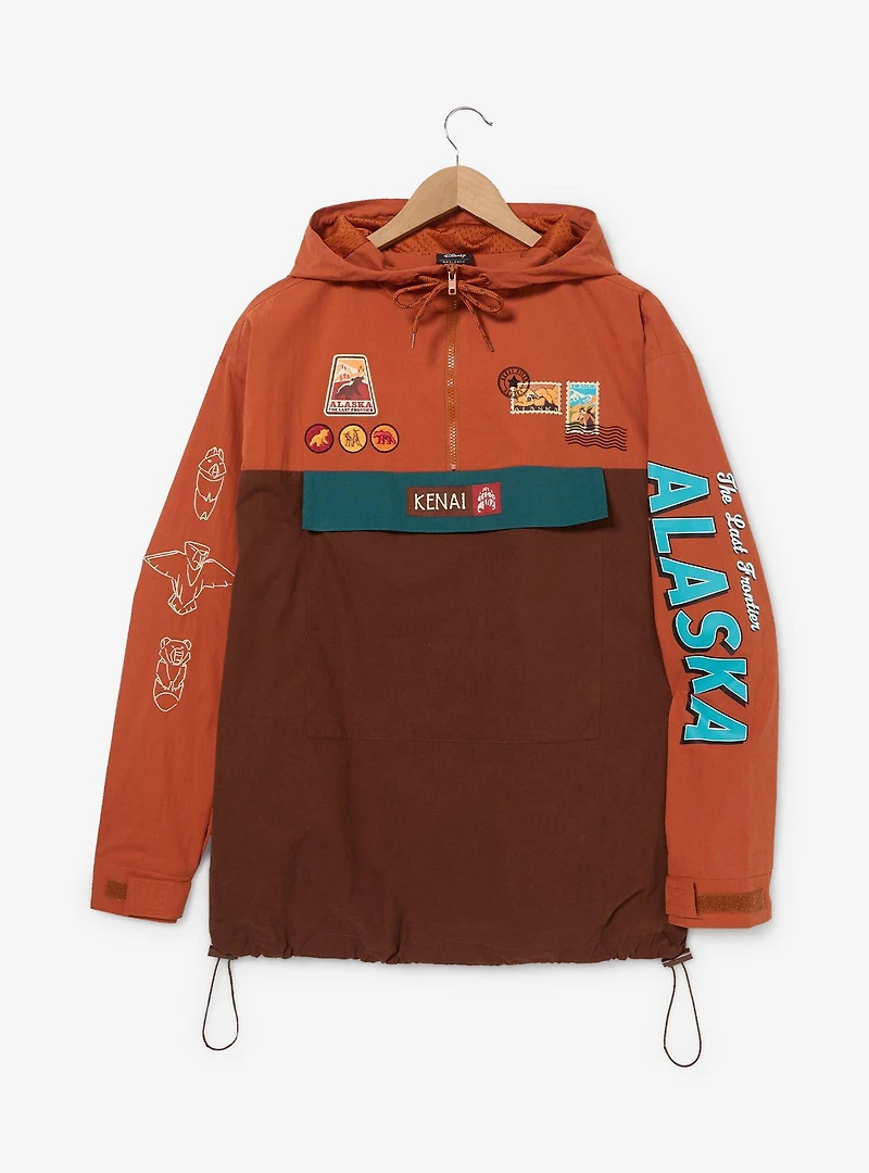 Disney Brother Bear Alaska Stamps Color Block Windbreaker - BoxLunch Exclusive