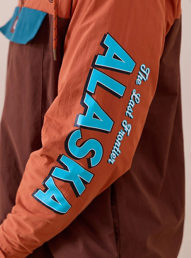 Disney Brother Bear Alaska Stamps Color Block Windbreaker - BoxLunch Exclusive