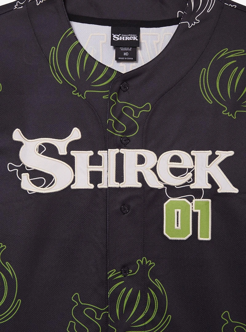 DreamWorks Shrek Onions Allover Print Baseball Jersey - BoxLunch Exclusive