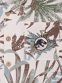Jurassic Park Allover Print Woven Button-Up — BoxLunch Exclusive