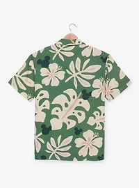Disney Mickey Mouse Tropical Woven Button-Up — BoxLunch Exclusive
