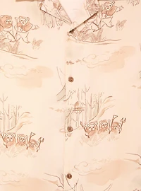 Star Wars Ewoks Illustrated Woven Button-Up — BoxLunch Exclusive