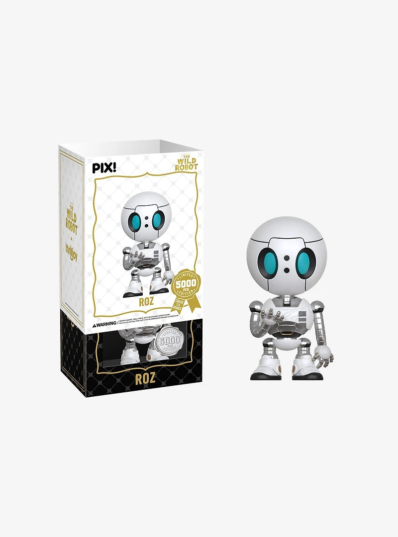 Thrilljoy The Wild Robot Pix! Roz Vinyl Figure