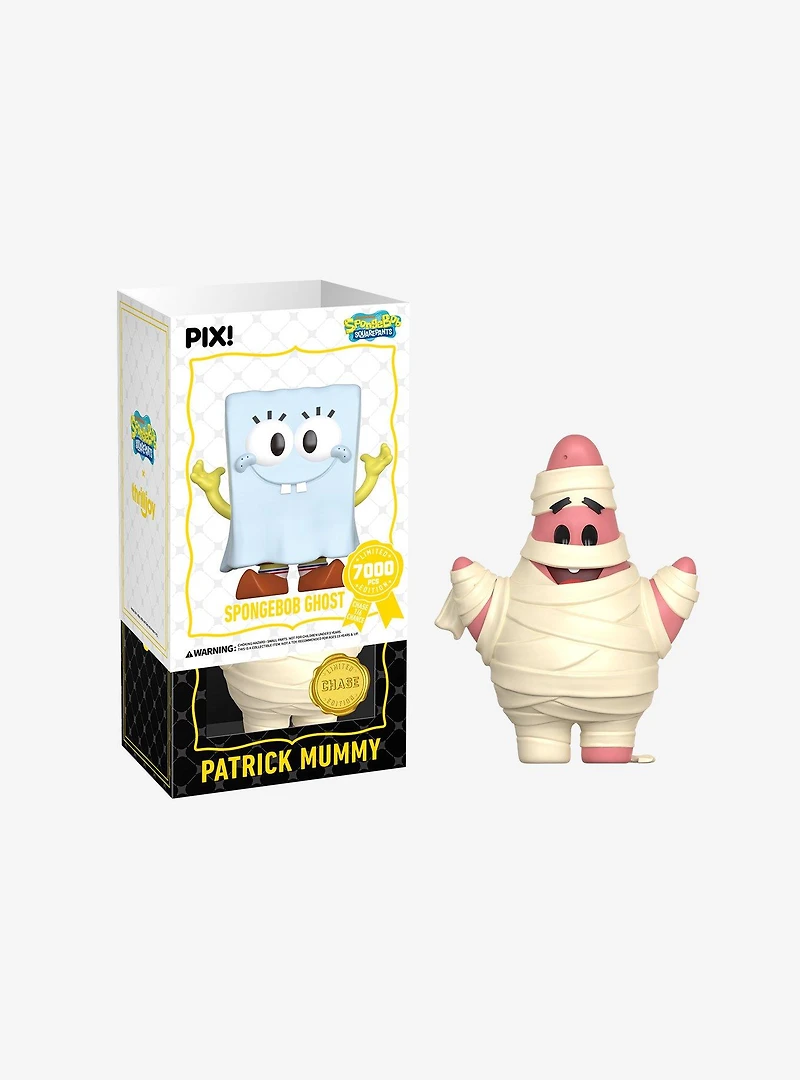 Thrilljoy SpongeBob SquarePants Pix! SpongeBob Ghost Vinyl Figure