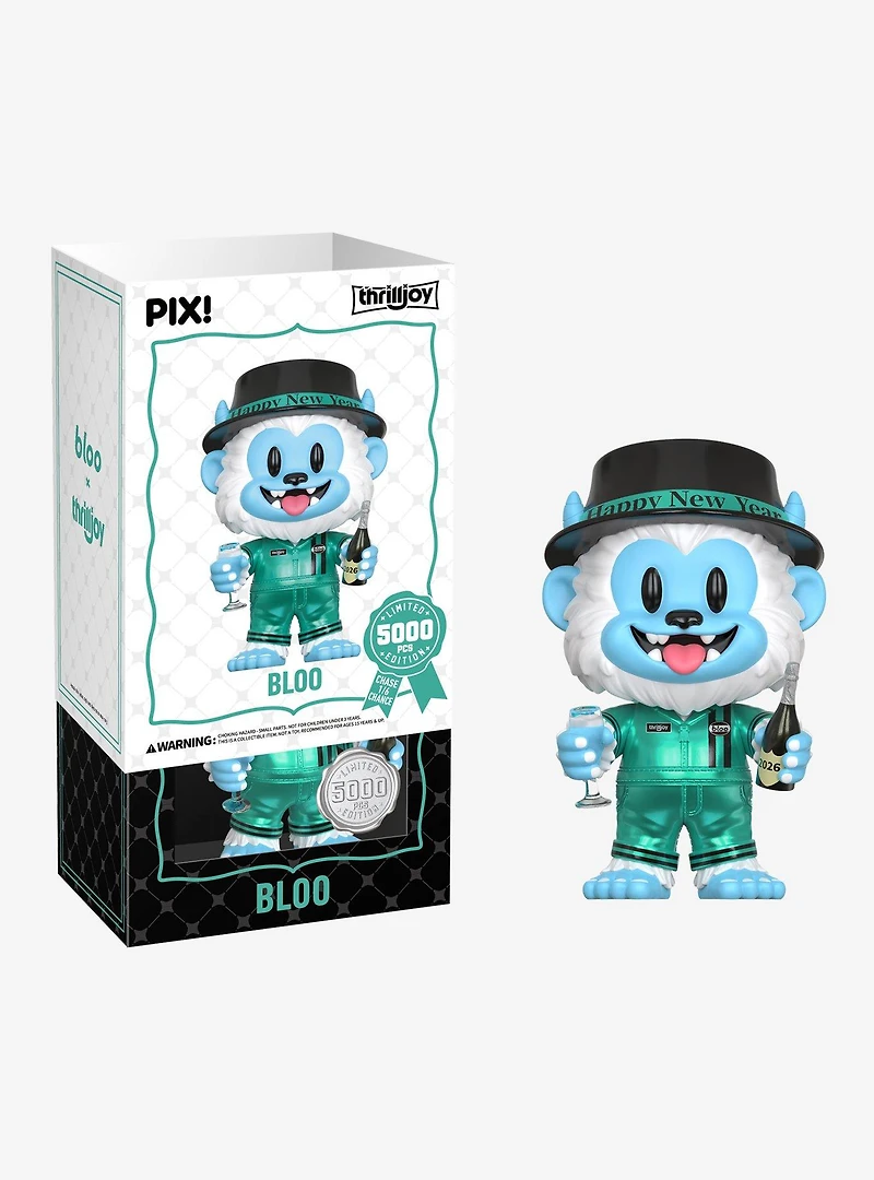 Thrilljoy Bloo Pix! Happy New Year Vinyl Figure