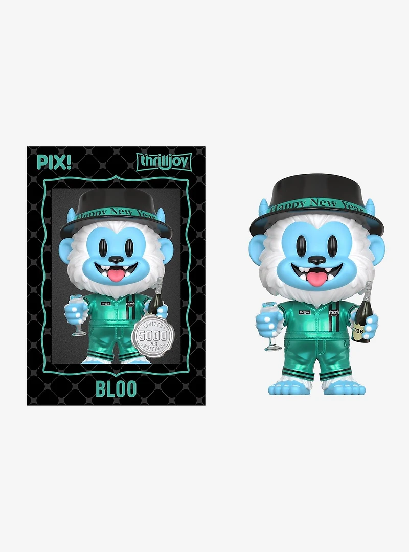 Thrilljoy Bloo Pix! Happy New Year Vinyl Figure