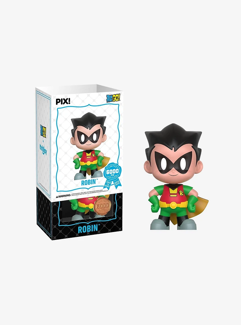 Thrilljoy Teen Titans Go! Pix! Robin Vinyl Figure