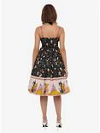 Disney Princess Collection by Unique Vintage Sleeping Beauty Print Swing Dress