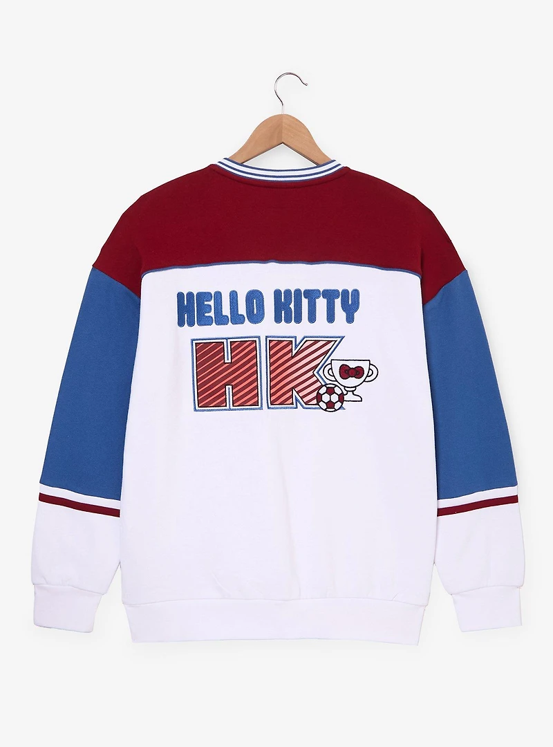 Sanrio Hello Kitty Soccer Jersey Crewneck - BoxLunch Exclusive