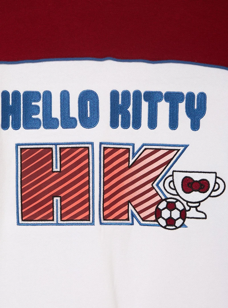 Sanrio Hello Kitty Soccer Jersey Crewneck - BoxLunch Exclusive