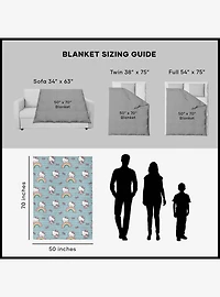 Hello Kitty Bow So Sweet Silk Touch Throw Blanket
