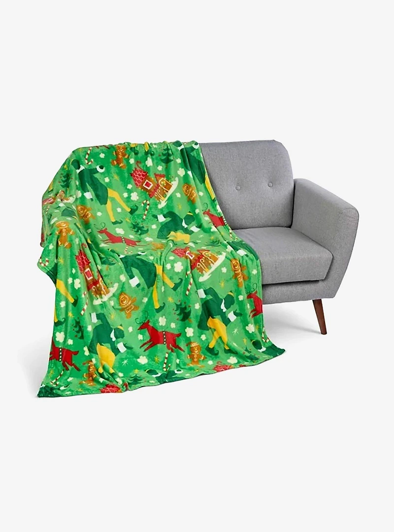 Elf Busy Elf Silk Touch Throw Blanket