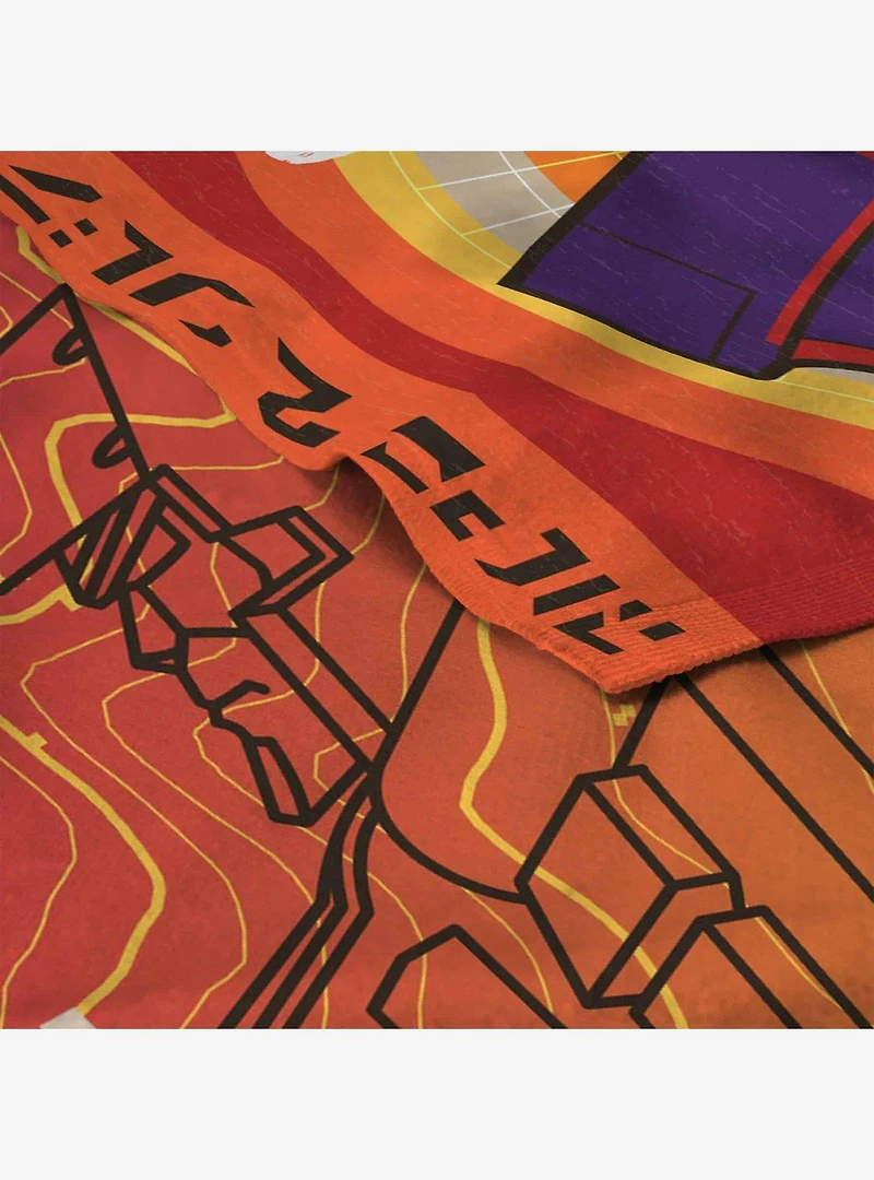 Transformers Class Decept + Solar Punk 2-Pack Beach Towel