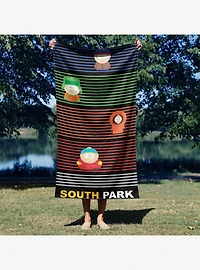 South Park Class Picture + Stripe 2-Pack Beach Towel