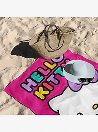 Hello Kitty Hello Beach Microfiber Beach Towel