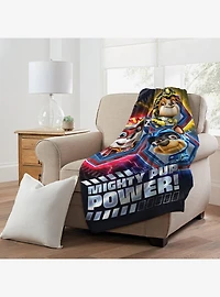 Paw Patrol Mov Mighty Pups Micro Raschel Throw Blanket