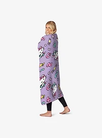 Hello Kitty Candy Cute Micro Raschel Throw Blanket