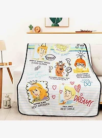 Scooby-Doo! High School Memories Micro Raschel Throw Blanket