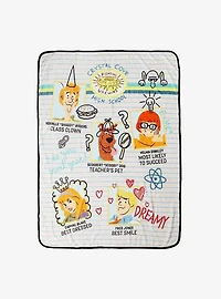 Scooby-Doo! High School Memories Micro Raschel Throw Blanket