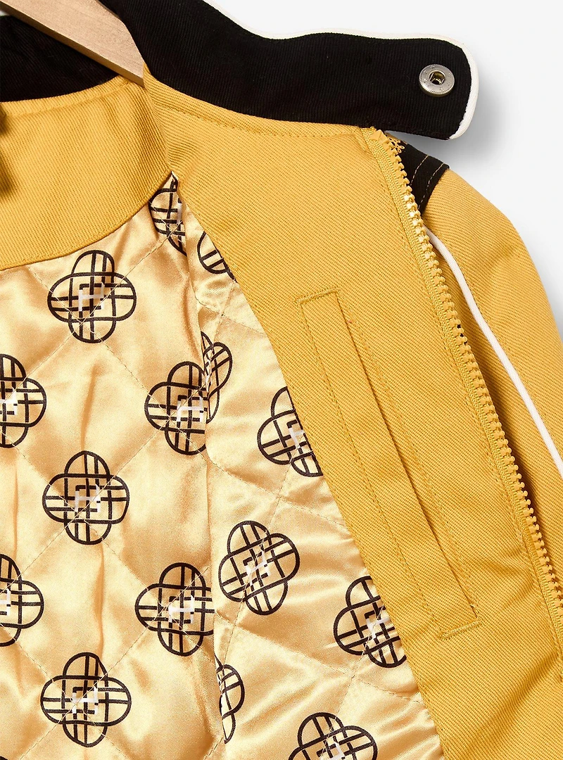 KPop Demon Hunters Rumi Women's Cropped Racing Jacket - BoxLunch Exclusive