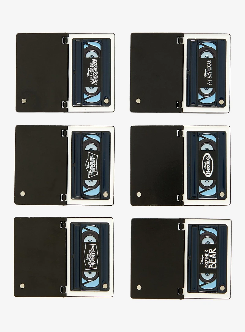 Disney Retro VHS Hinged Blind Box Enamel Pin — BoxLunch Exclusive