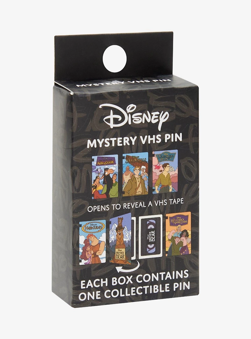 Disney Retro VHS Hinged Blind Box Enamel Pin — BoxLunch Exclusive