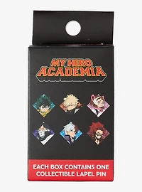 My Hero Academia Glitter Character Portrait Blind Box Enamel Pin - BoxLunch Exclusive