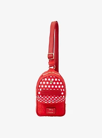 Loungefly Disney Minnie Mouse Silhouette Crossbody Sling Bag