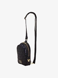 Loungefly Disney Mickey Mouse Silhouette Crossbody Sling Bag