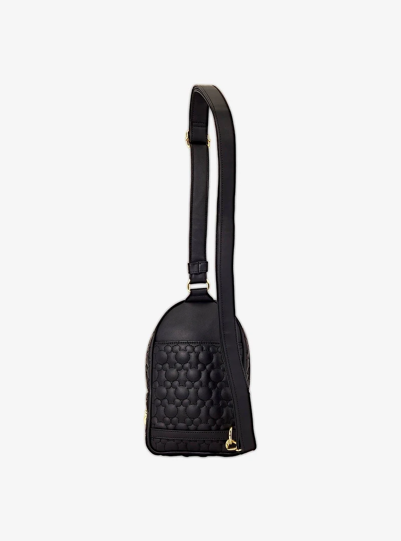 Loungefly Disney Mickey Mouse Silhouette Crossbody Sling Bag